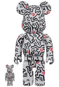 **CALL STORE FOR INQUIRIES** MEDICOM BEARBRICK KEITH HARING 8 100% & 400% 2 PACK