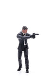 JOY TOY PEOPLES ARMED POLICE (SUITED ASSASSIN) 1/18 FIGURE