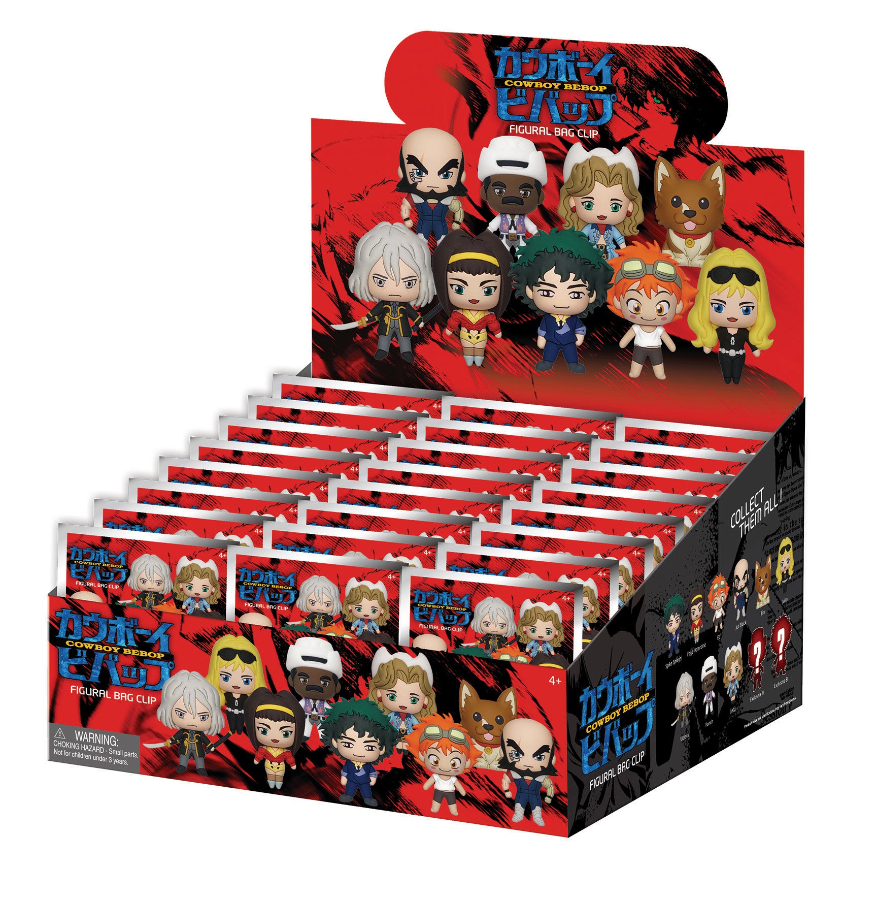 MONOGRAM COWBOY BEBOP 3D FOAM BAG CLIPS BMB Cards and Comics Central MONOGRAM COWBOY BEBOP 3D FOAM BAG CLIPS BMB Cards and Comics Central