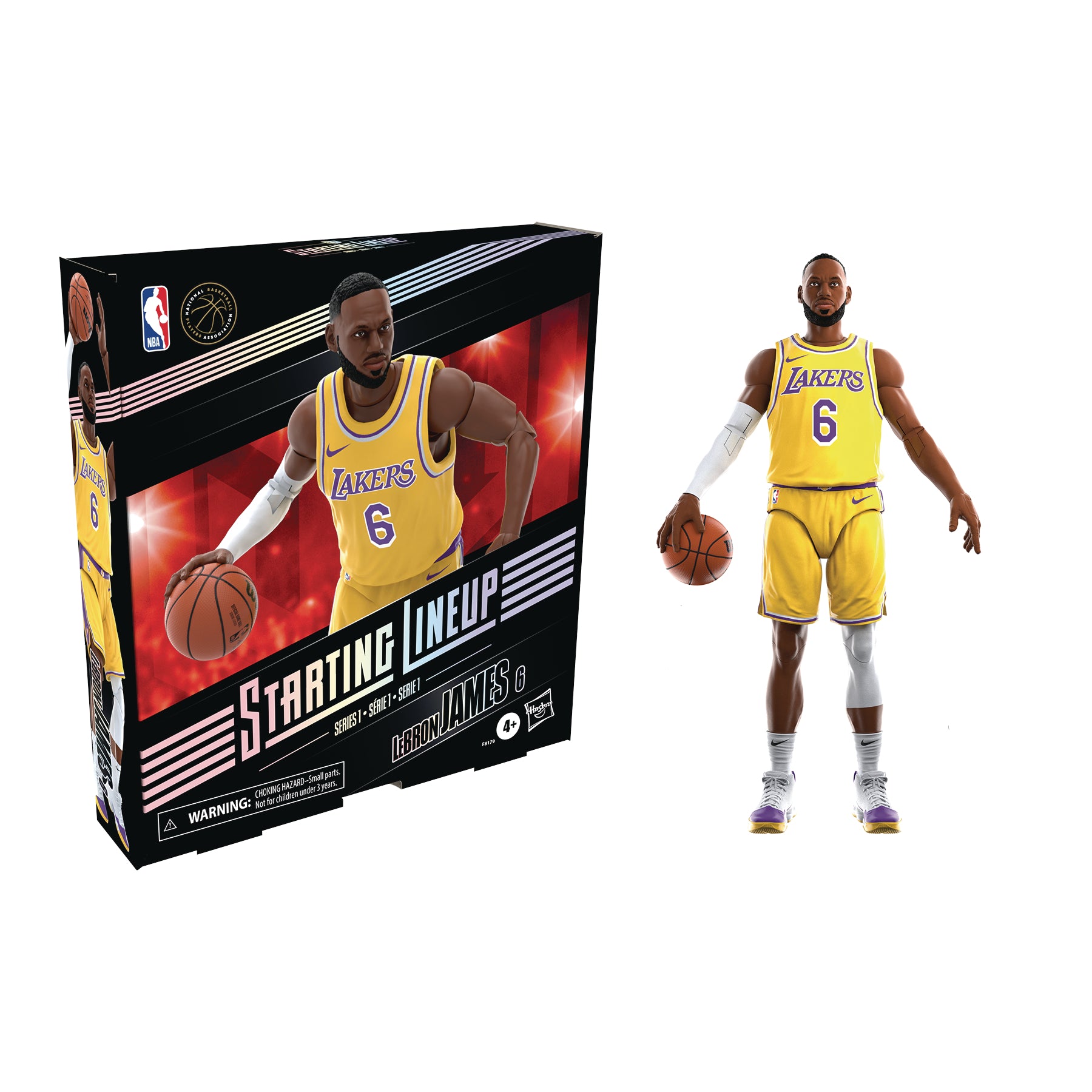 HASBRO STARTING LINEUP SERIES 1 LEBRON JAMES ACTION FIGURE – Cards