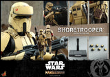 **CALL STORE FOR INQUIRIES** HOT TOYS TMS031 STAR WARS THE MANDALORIAN SHORE TROOPER 1/6TH SCALE FIGURE