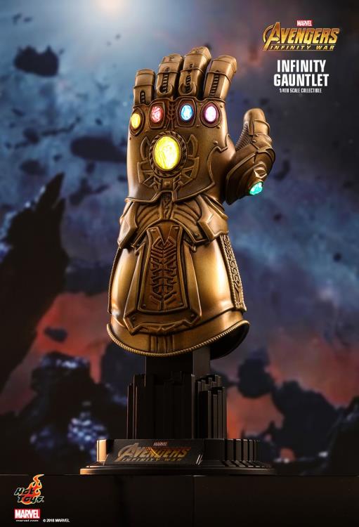 **CALL STORE FOR INQUIRIES** HOT TOYS ACS003 MARVEL AVENGERS INFINITY WAR INFINITY GAUNTLET 1/4TH SCALE FIGURE