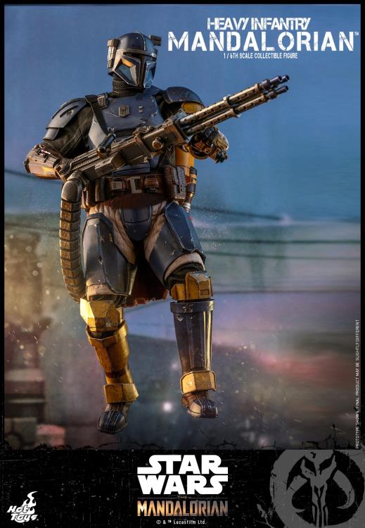 **CALL STORE FOR INQUIRIES** HOT TOYS TMS010 STAR WARS THE MANDALORIAN HEAVY INFANTRY MANDALORIAN 1/6TH SCALE FIGURE