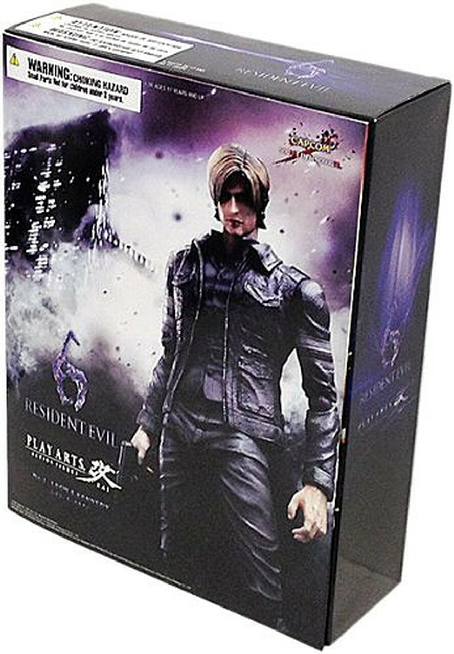 PLAY ARTS RESIDENT EVIL 6 NO.1 LEON S. KENNEDY – Cards and Comics Central