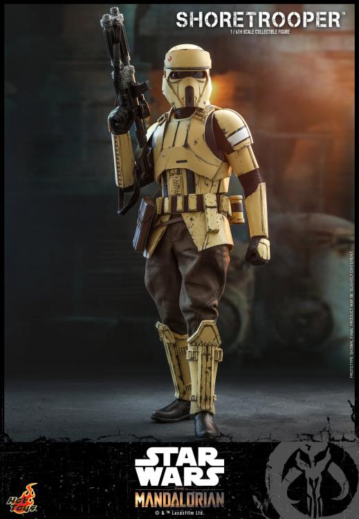 **CALL STORE FOR INQUIRIES** HOT TOYS TMS031 STAR WARS THE MANDALORIAN SHORE TROOPER 1/6TH SCALE FIGURE