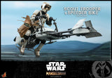 **CALL STORE FOR INQUIRIES** HOT TOYS TMS017 STAR WARS THE MANDALORIAN SCOUT TROOPER WITH SPEEDER BIKE 1/6TH SCALE FIGURE