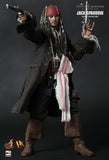 **CALL STORE FOR INQUIRIES** HOT TOYS DX06 PIRATES OF THE CARIBBEAN ON STRANGER TIDES CAPTAIN JACK SPARROW 1/6TH SCALE FIGURE