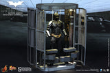 **CALL STORE FOR INQUIRIES** HOT TOYS MMS236 DC THE DARK KNIGHT BATMAN ARMORY BRUCE & ALFRED 1/6TH SCALE FIGURE