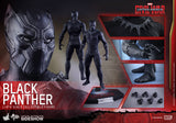 **CALL STORE FOR INQUIRIES** HOT TOYS MMS3623 MARVEL CAPTAIN AMERICA CIVIL WAR BLACK PANTHER 1/6TH SCALE FIGURE