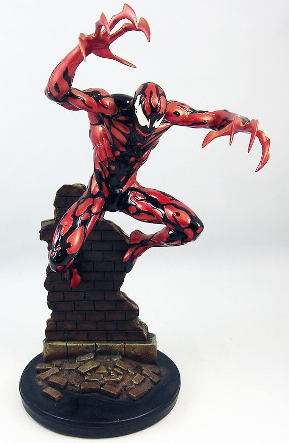 BOWEN DESIGNS CARNAGE PAINTED STATUE