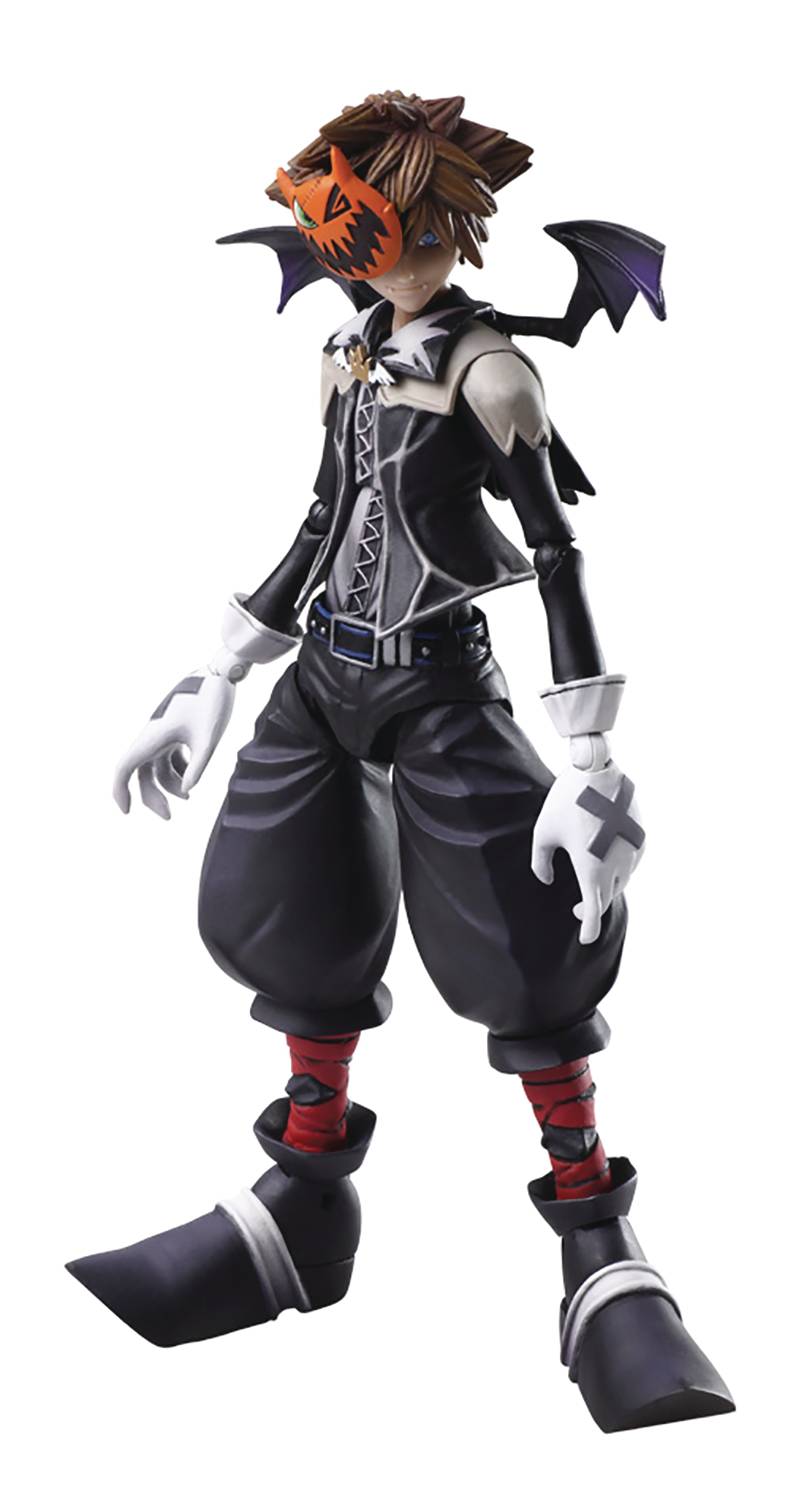 Bring Arts Kingdom Hearts II: Sora Halloween Town Ver – Cards and 