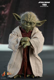 **CALL STORE FOR INQUIRIES** HOT TOYS MMS495 STAR WARS ATTACK OF THE CLONES YODA 1/6TH SCALE FIGURE