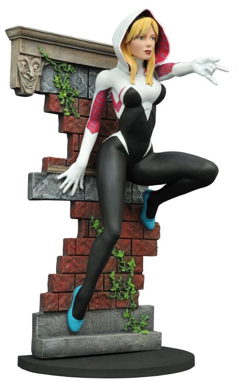 DIAMOND SELECT SPIDER GWEN UNMASKED EDITION 2016 SDCC EXCLUSIVE
