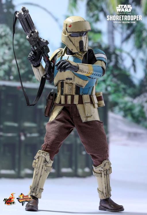 **CALL STORE FOR INQUIRIES** HOT TOYS MMS389 STAR WARS ROGUE ONE SHORE TROOPER 1/6TH SCALE FIGURE