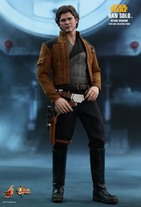 **CALL STORE FOR INQUIRIES** HOT TOYS MMS492 STAR WARS SOLO THE MOVIE HAN SOLO DELUXE VERSION 1/6TH SCALE FIGURE