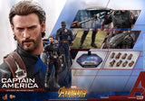 **CALL STORE FOR INQUIRIES** HOT TOYS MMS480 MARVEL AVENGERS INFINITY WAR CAPTAIN AMERICA 1/6TH SCALE FIGURE