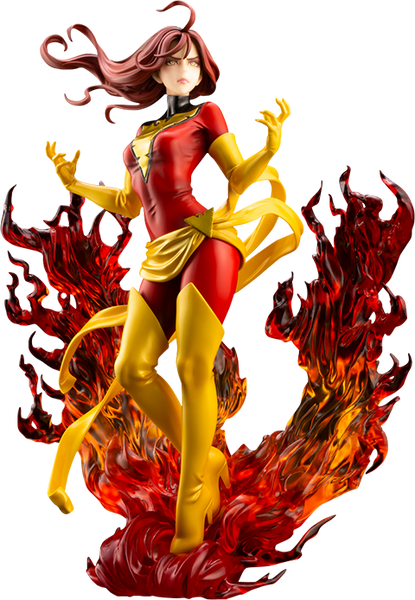 KOTOBUKIYA MARVEL BISHOUJO STATUE DARK PHOENIX REBIRTH – Cards and