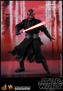**CALL STORE FOR INQUIRIES** HOT TOYS DX16 STAR WARS THE PHANTOM MENACE DARTH MAUL 1/6TH SCALE FIGURE
