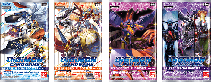 Release store Special Booster Ver 1.0 Opened Booster Box