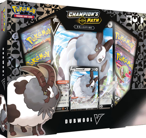 pokemon champion's path booster packs : Dubwool V Collection Box – Cards and Comics Central Pick Your Deck:Pack of Four Lottery either pre 2022 Pokemon Sword &