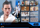 **CALL STORE FOR INQUIRIES** HOT TOYS MMS559 STAR WARS THE RISE OF SKYWALKER REY & D-O SET 1/6TH SCALE FIGURE