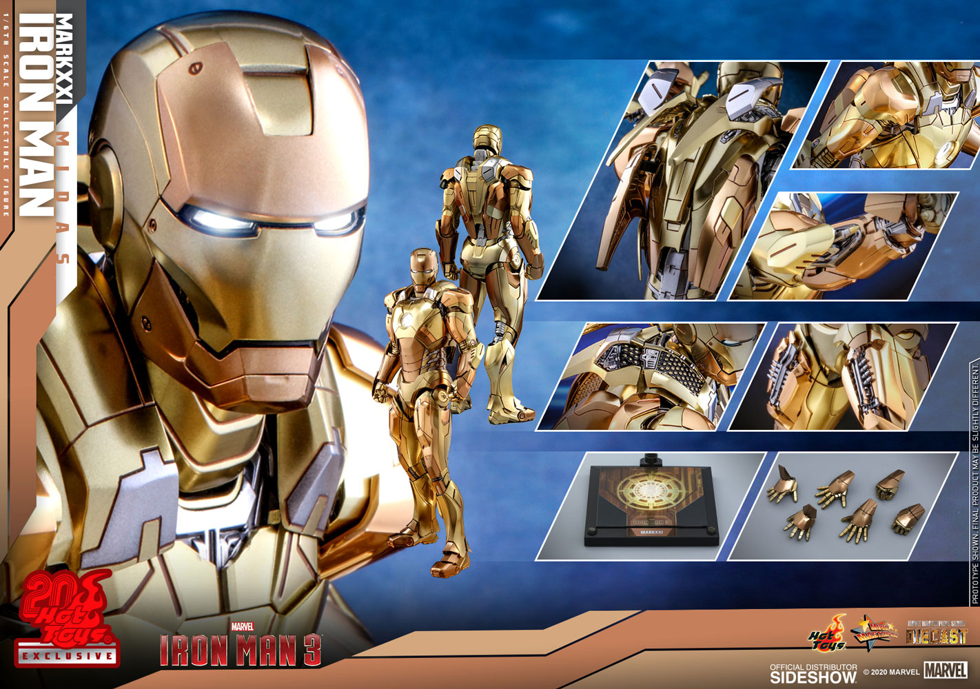 CALL STORE FOR INQUIRIES** HOT TOYS MMS586 D36 MARVEL IRON MAN 3 