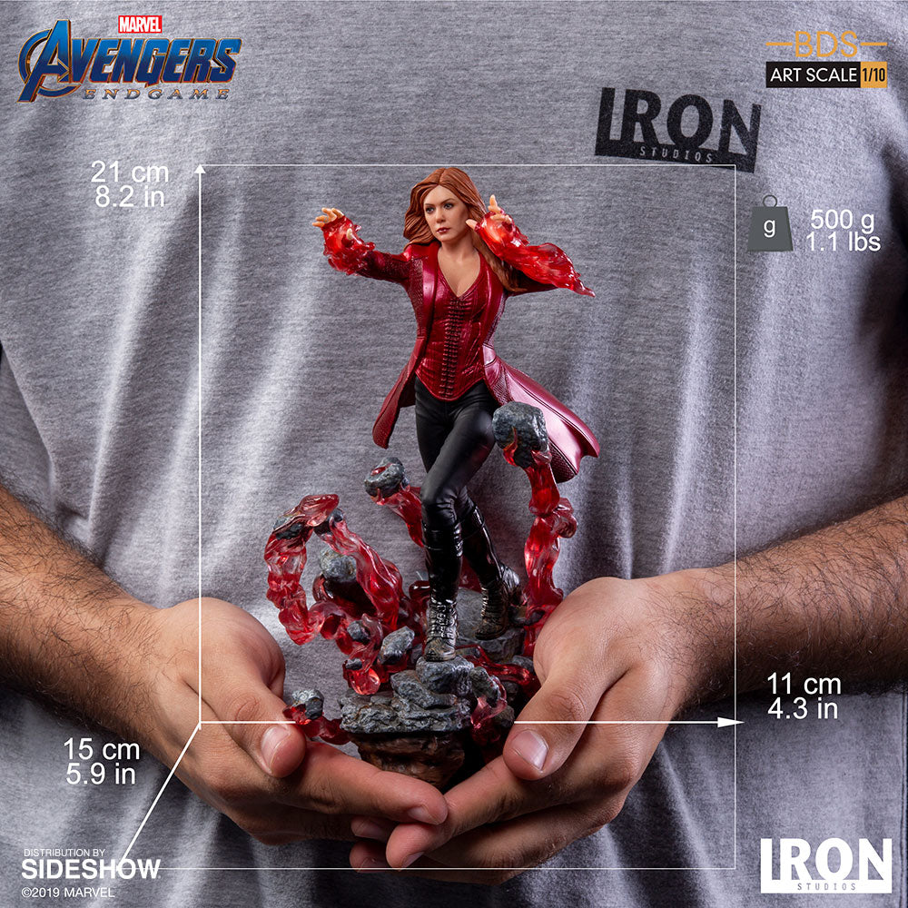 Avengers End Game : Scarlet Witch Statue 1/10 Scale – Cards and