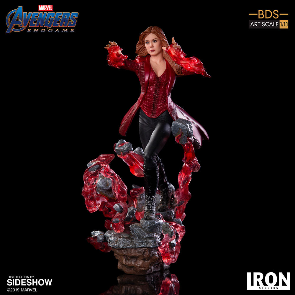 Avengers End Game : Scarlet Witch Statue 1/10 Scale – Cards and