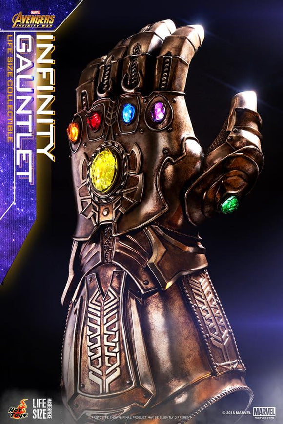 **CALL STORE FOR INQUIRIES** HOT TOYS LMS06 MARVEL AVENGERS INFINITY WAR INFINITY GAUNTLET 1/6TH SCALE FIGURE