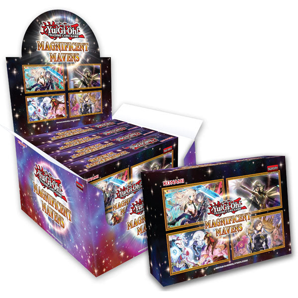 YU-GI-OH! MAGNIFICENT MAVENS (DISPLAY,PACK) – Cards and Comics Central