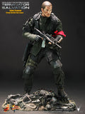 **CALL STORE FOR INQUIRIES** HOT TOYS MMS111 TERMINATOR SALVATION JOHN CONNOR BATTLE DAMAGE VERSION 1/6TH SCALE FIGURE