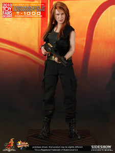**CALL STORE FOR INQUIRIES** HOT TOYS MMS125 TERMINATOR 2 JUDGEMENT DAY T-1000 SARAH CONNOR DISGUISE 1/6TH SCALE FIGURE