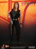 **CALL STORE FOR INQUIRIES** HOT TOYS MMS125 TERMINATOR 2 JUDGEMENT DAY T-1000 SARAH CONNOR DISGUISE 1/6TH SCALE FIGURE
