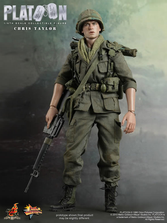 **CALL STORE FOR INQUIRIES** HOT TOYS MMS135 PLATOON CHRIS TAYLOR 1/6TH SCALE FIGURE