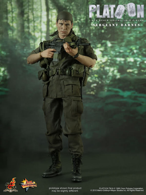 **CALL STORE FOR INQUIRIES** HOT TOYS MMS141 PLATOON SERGEANT BARNES 1/6TH SCALE FIGURE