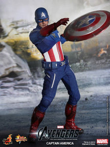 **CALL STORE FOR INQUIRIES** HOT TOYS MMS174 MARVEL THE AVENGERS CAPTAIN AMERICA 1/6TH SCALE FIGURE