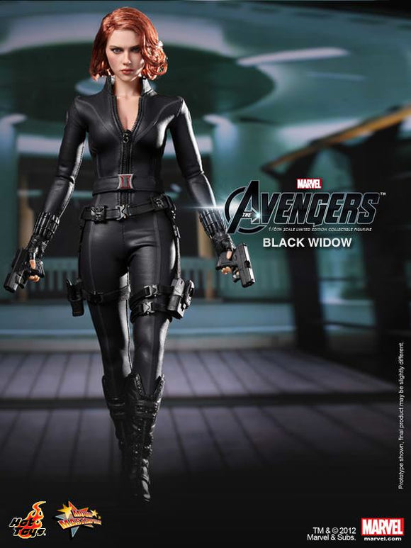 **CALL STORE FOR INQUIRIES** HOT TOYS MMS178 MARVEL THE AVENGERS BLACK WIDOW 1/6TH SCALE FIGURE