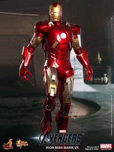 **CALL STORE FOR INQUIRIES** HOT TOYS MMS185 MARVEL AVENGERS IRON MAN MARK VII 1/6TH SCALE FIGURE