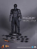 **CALL STORE FOR INQUIRIES** HOT TOYS MMS192 G.I.JOE RETALIATION SNAKE EYES 1/6TH SCALE FIGURE