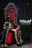 **CALL STORE FOR INQUIRIES** HOT TOYS MMS223 THE SPACE PIRATE CAPTAIN HARLOCK WITH THRONE OF ARCADIA 1/6TH SCALE FIGURE