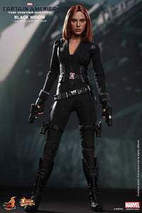 **CALL STORE FOR INQUIRIES** HOT TOYS MMS239 MARVEL CAPTAIN AMERICA THE WINTER SOLDIER BLACK WIDOW 1/6TH SCALE FIGURE