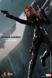 **CALL STORE FOR INQUIRIES** HOT TOYS MMS239 MARVEL CAPTAIN AMERICA THE WINTER SOLDIER BLACK WIDOW 1/6TH SCALE FIGURE