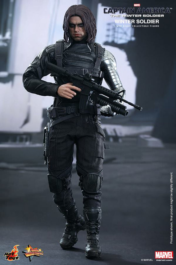 **CALL STORE FOR INQUIRIES** HOT TOYS MMS241 MARVEL CAPTAIN AMERICA THE WINTER SOLDIER WINTER SOLDIER 1/6TH SCALE FIGURE