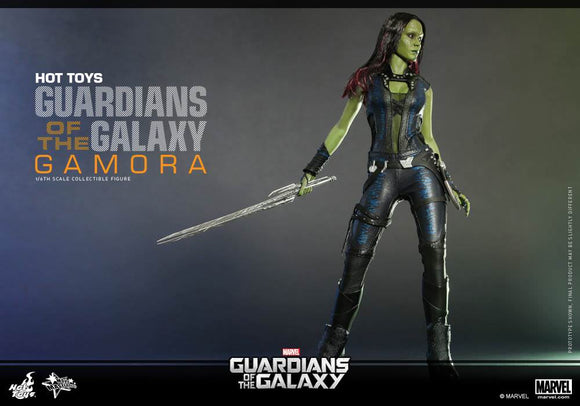 **CALL STORE FOR INQUIRIES** HOT TOYS MMS259 MARVEL GUARDIANS OF THE GALAXY GAMORA 1/6TH SCALE FIGURE
