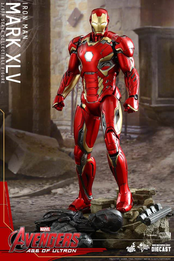 **CALL STORE FOR INQUIRIES** HOT TOYS MMS300 D11 MARVEL AVENGERS AGE OF ULTRON IRON MAN MARK XLV 1/6TH SCALE FIGURE