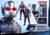 **CALL STORE FOR INQUIRIES** HOT TOYS MMS362 MARVEL CAPTAIN AMERICA CIVIL WAR ANT MAN 1/6TH SCALE FIGURE