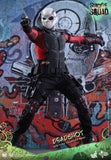 **CALL STORE FOR INQUIRIES** HOT TOYS MMS381 DC SUICIDE SQUAD DEADSHOT 1/6TH SCALE FIGURE