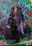 **CALL STORE FOR INQUIRIES** HOT TOYS MMS382 DC SUICIDE SQUAD THE JOKER PURPLE COAT 1/6TH SCALE FIGURE