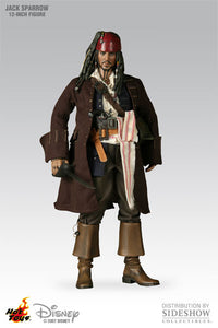 **CALL STORE FOR INQUIRIES** HOT TOYS MMS42 PIRATES OF THE CARIBBEAN AT WORLD'S END JACK SPARROW 1/6TH SCALE FIGURE