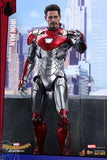 **CALL STORE FOR INQUIRIES** HOT TOYS MMS427 D19 MARVEL SPIDER-MAN HOMECOMING IRON MAN MARK XLVII 1/6TH SCALE FIGURE